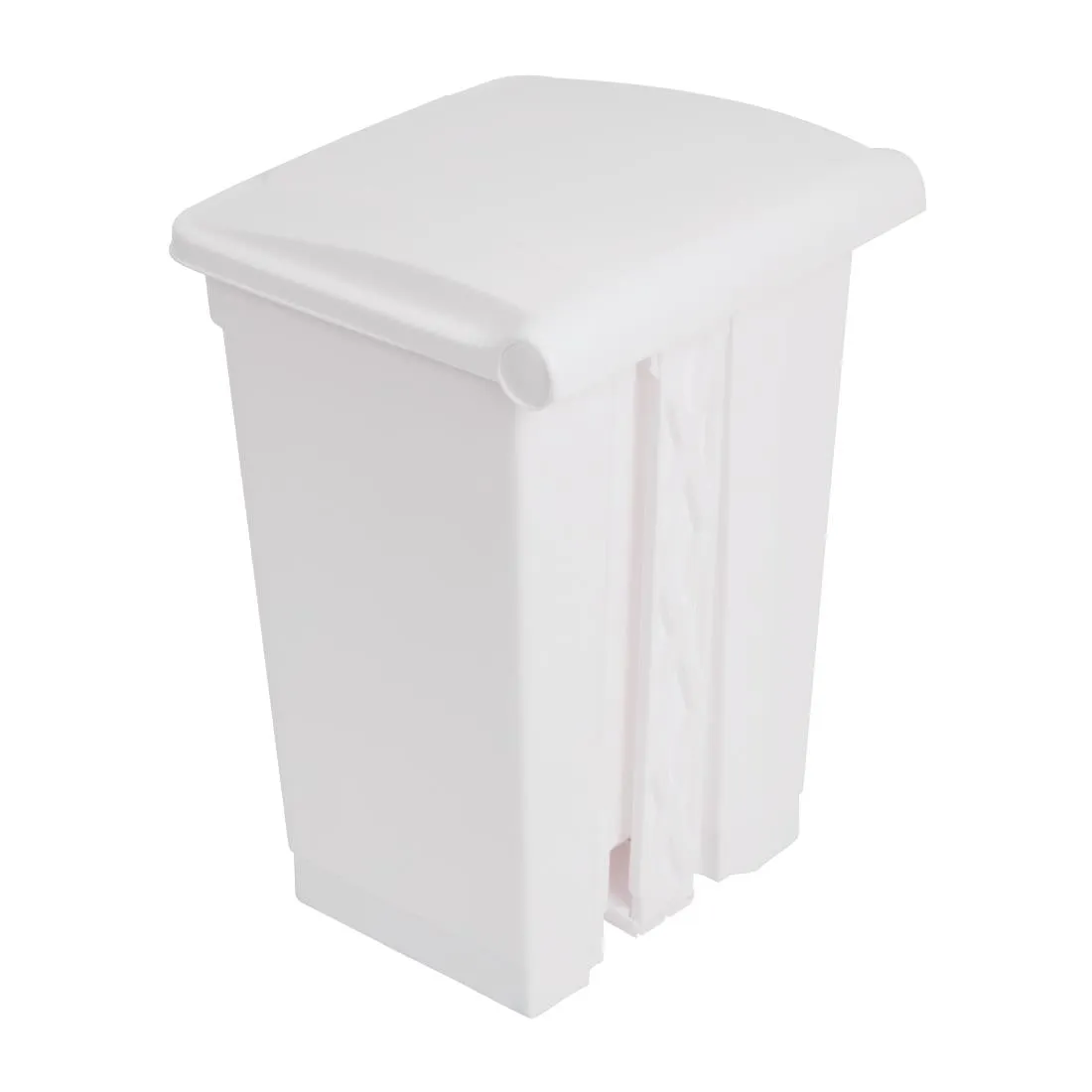 DC709 Jantex Kitchen Pedal Bin White 45Ltr