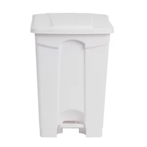 DC709 Jantex Kitchen Pedal Bin White 45Ltr