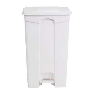 DC713 Jantex Kitchen Pedal Bin White 87Ltr