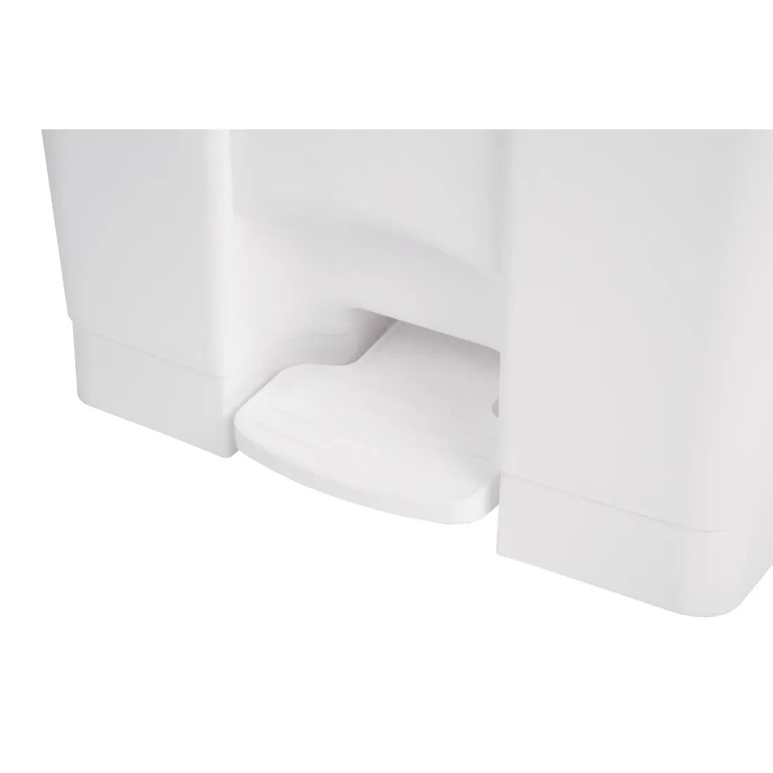 DC713 Jantex Kitchen Pedal Bin White 87Ltr