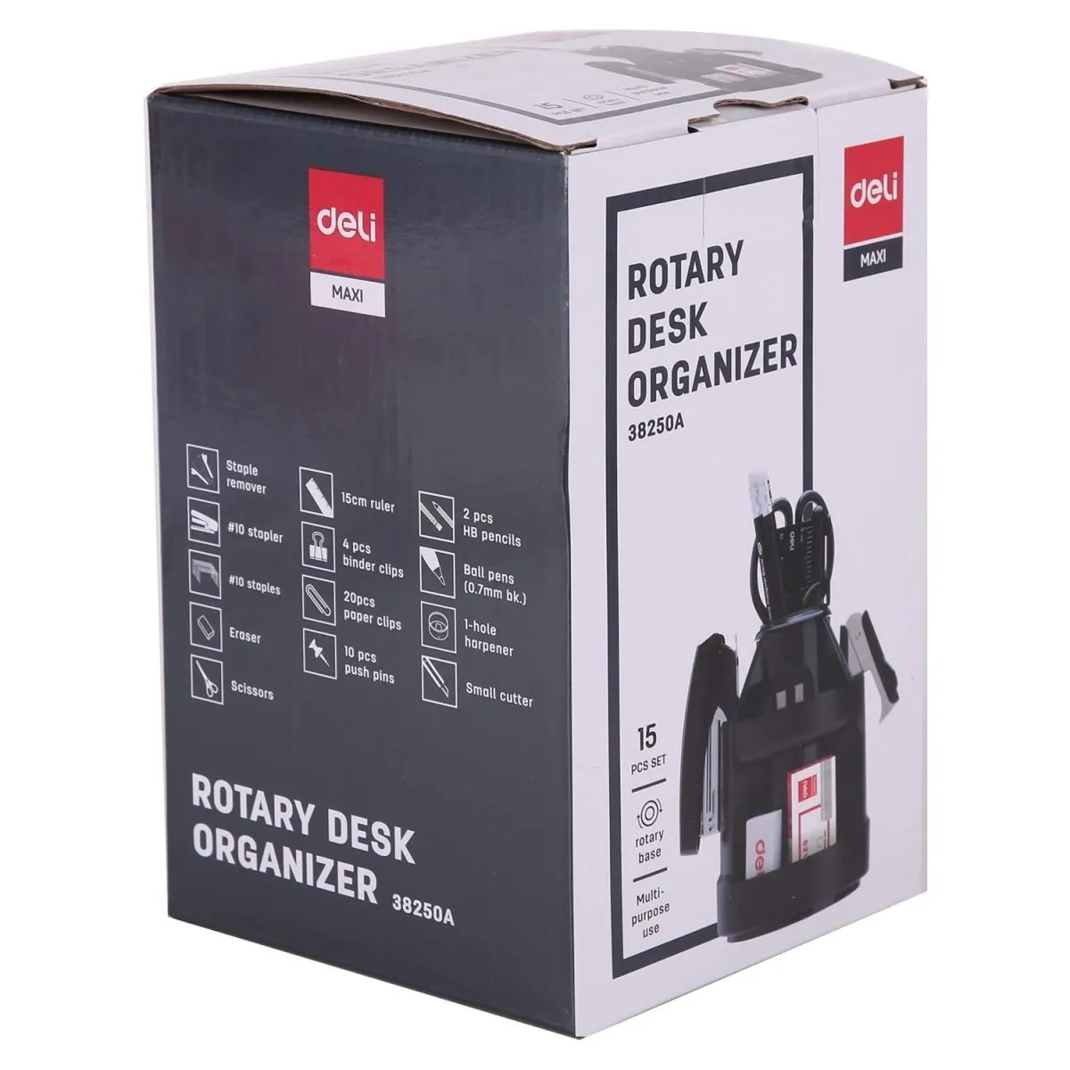 Deli Rotary Desk Organizer