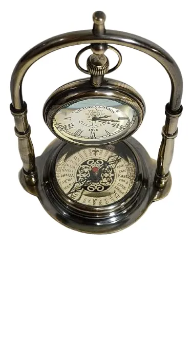 Desk Clock & Table Clock & Office Table Top Decoration & Gifting Item Home & Office