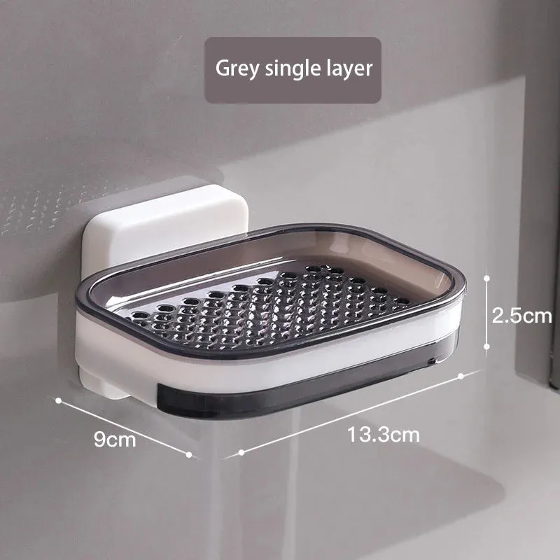 Detachable Double Layer Soap Rack