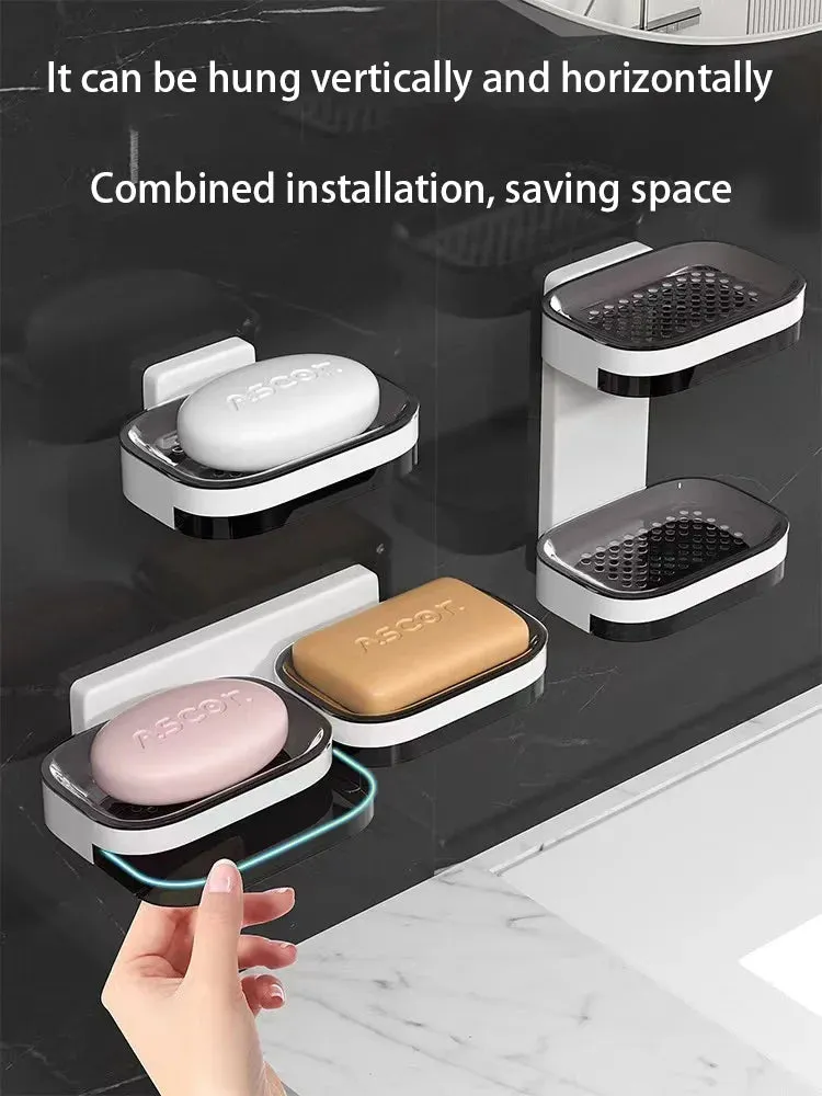 Detachable Double Layer Soap Rack