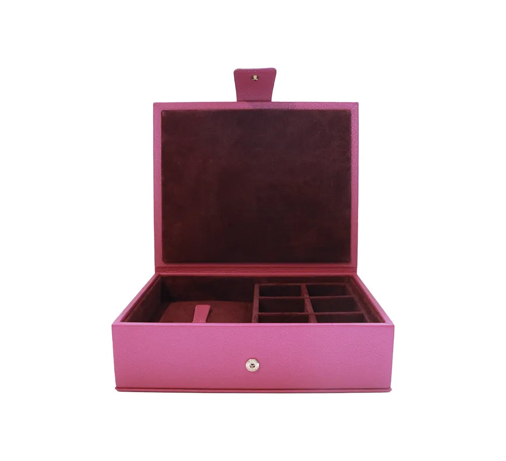 Divided Cufflink and Trinket Box