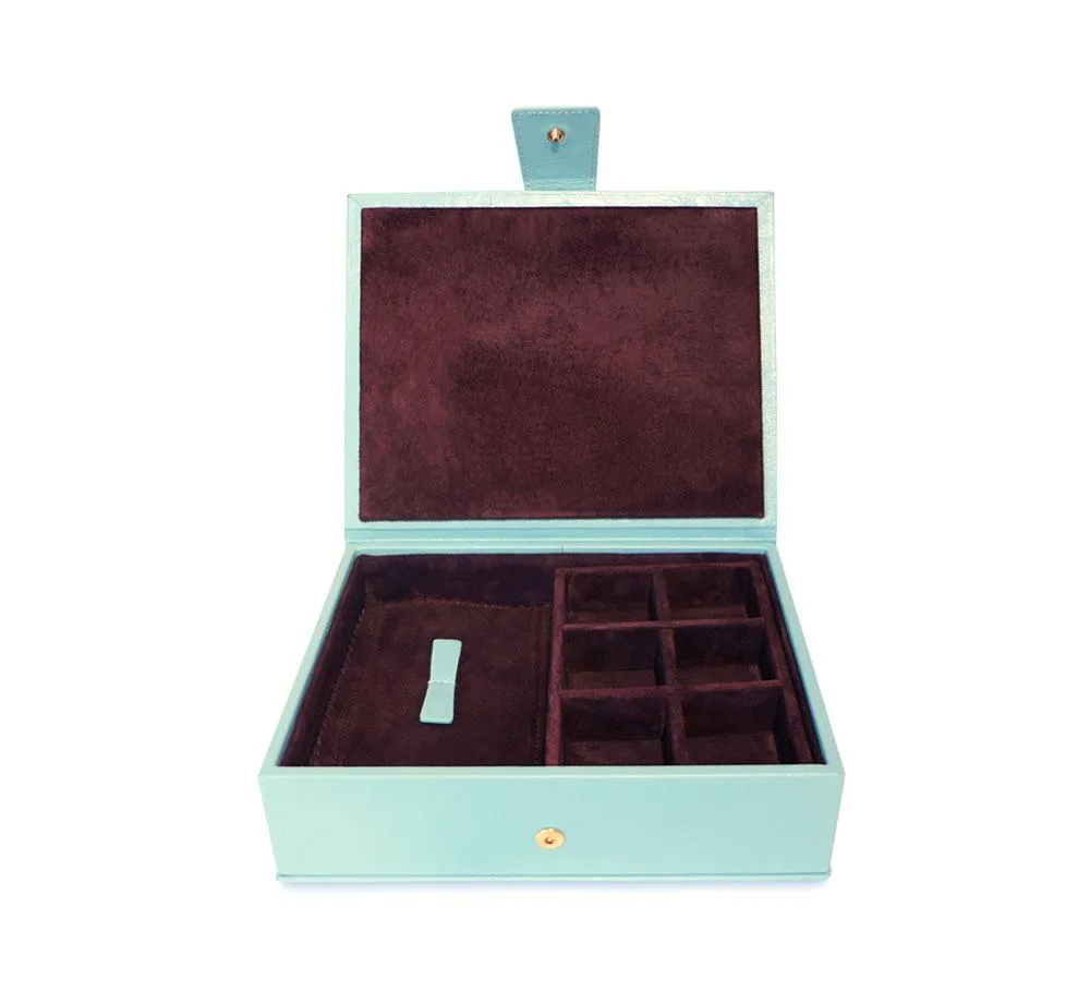 Divided Cufflink and Trinket Box