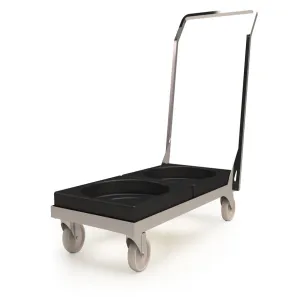 Double Dolly Trolley for X353 X354 X355 X356 Round Bins 1050 (L) x 400 (W) x 950 (H)