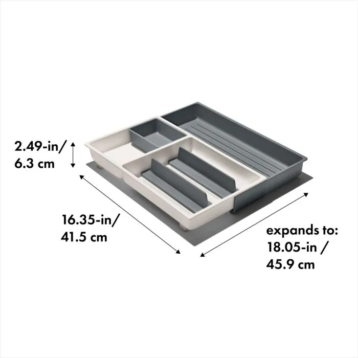 Expandable Kitchen Tool Drawer Organizer- Large