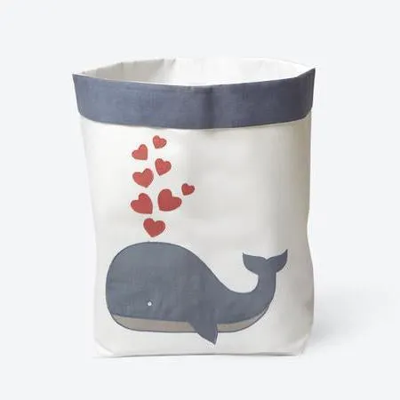 Fabric Storage Baskets(Jumbo) - Whale