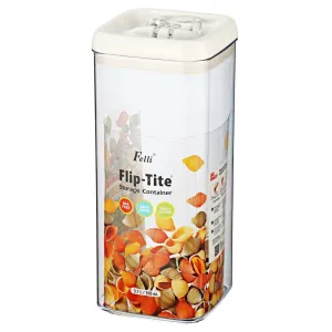 Felli Flip Tite 3.1L Large Square Pantry Container