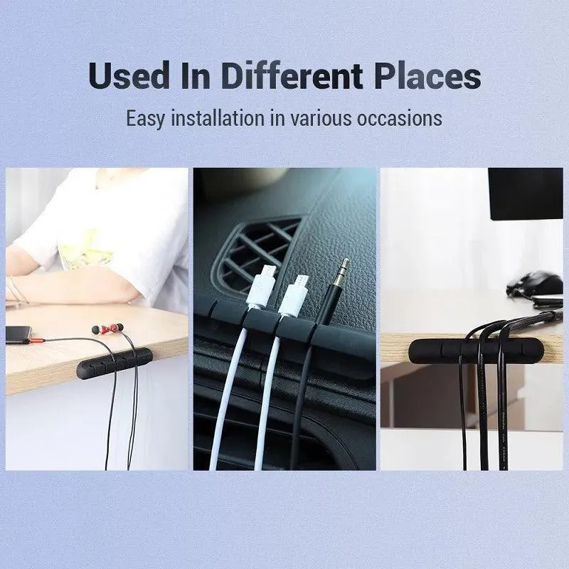 Flexible Cable Organizer: Effortless Cable Management Solution for a Neat Workspace