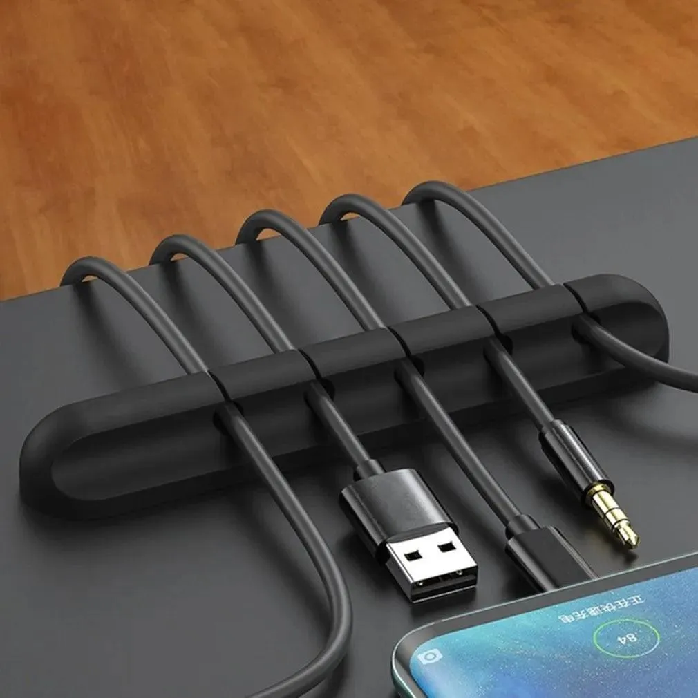 Flexible Cable Organizer: Effortless Cable Management Solution for a Neat Workspace