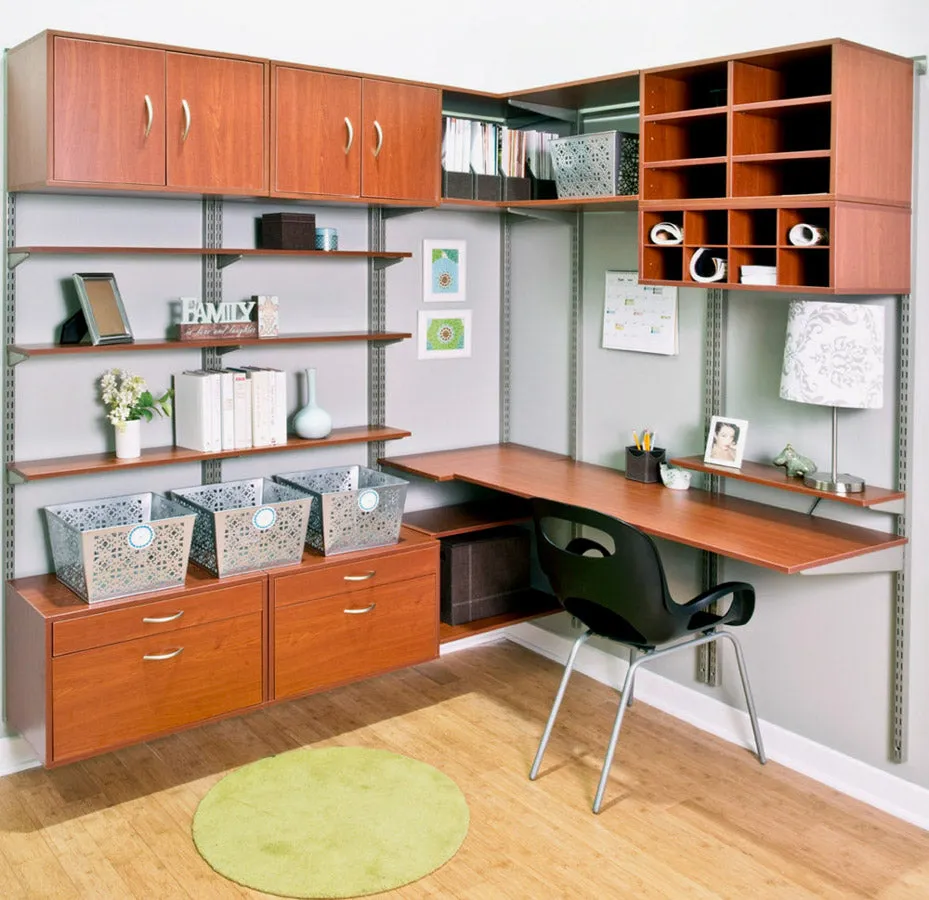 freedomRail Wood Desktop - Modern Cherry