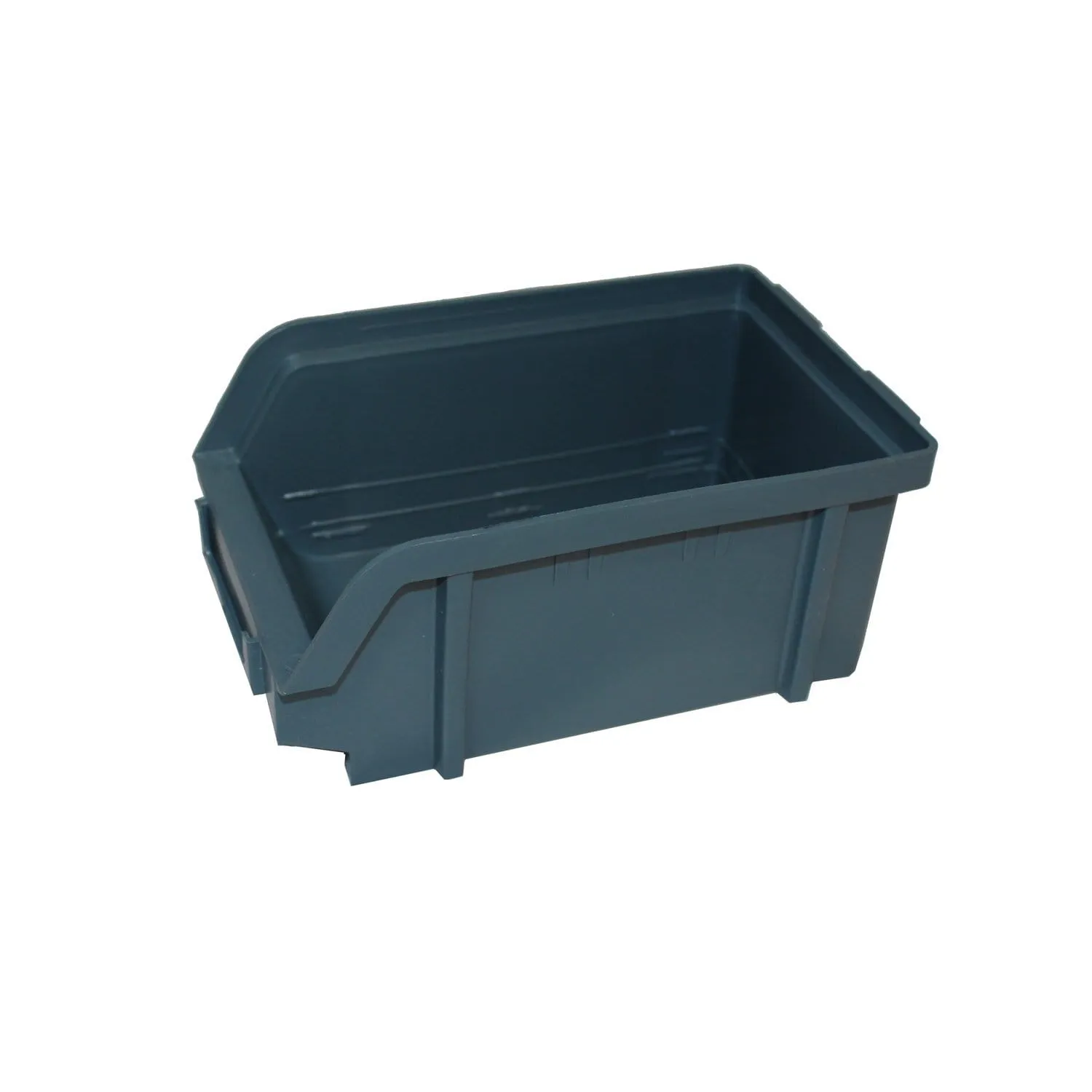 Freestanding Louvre Panel Parts Storage Bin Rack with 72  Bins