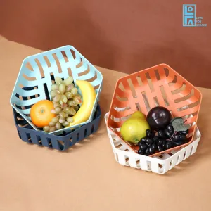 Fruit Vegetables Basket (Set Of 2)