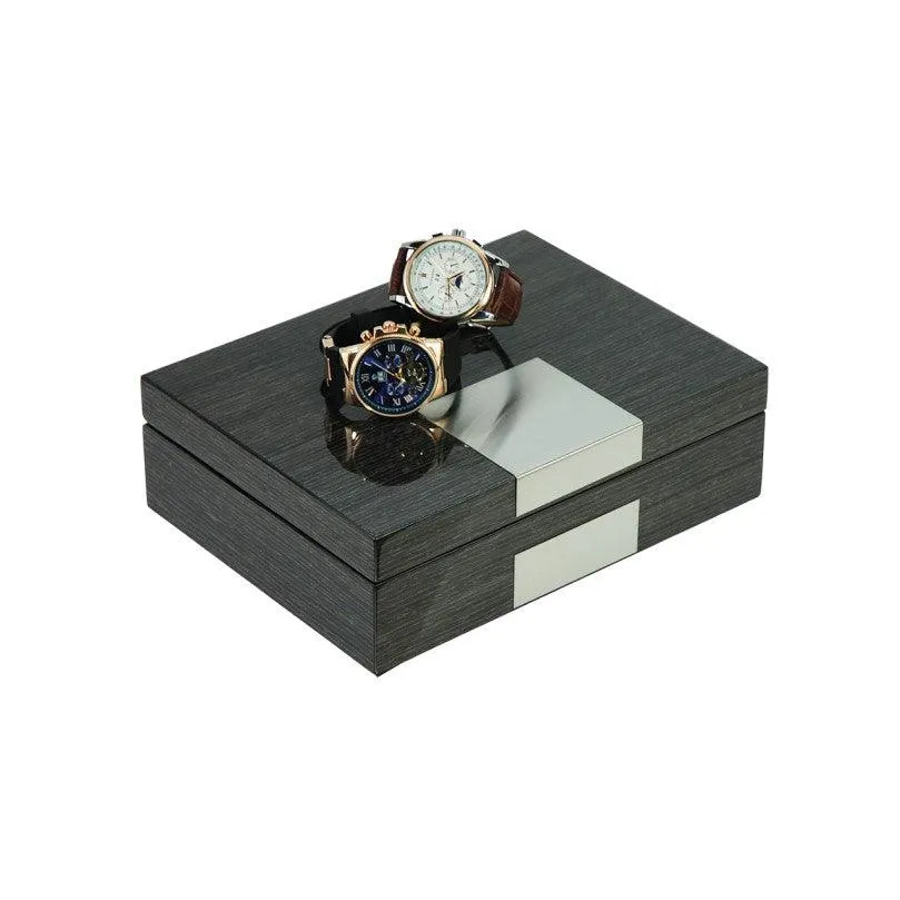 Gingko High Gloss Multi Function Watch Cufflink Jewellery Organizer Box