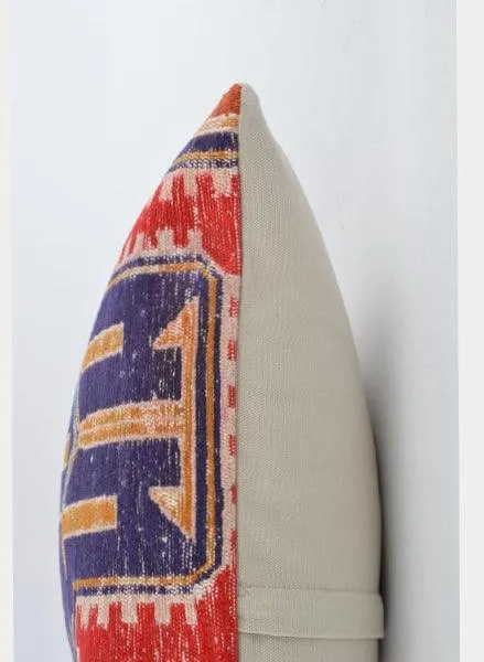 Hand Knotted Turkish Cushion Cover