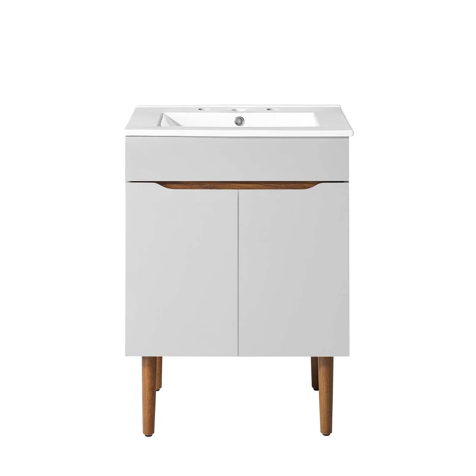 Harvest Bathroom Vanity Gray White