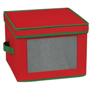 Holiday Dinner Plate Storage Box