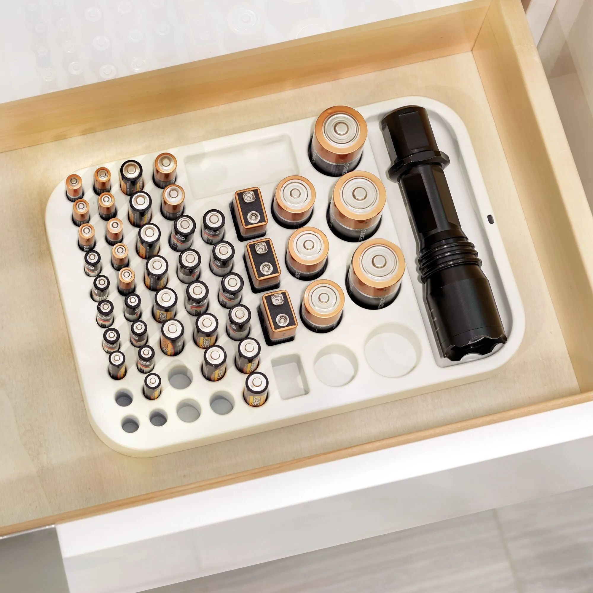 iDesign Eco BPA-Free Recycled Plastic Organizer Insert, Coconut