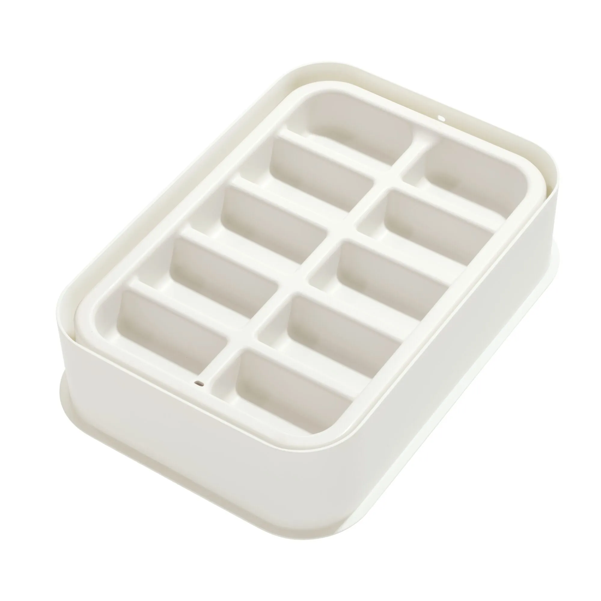 iDesign Eco BPA-Free Recycled Plastic Organizer Insert, Coconut