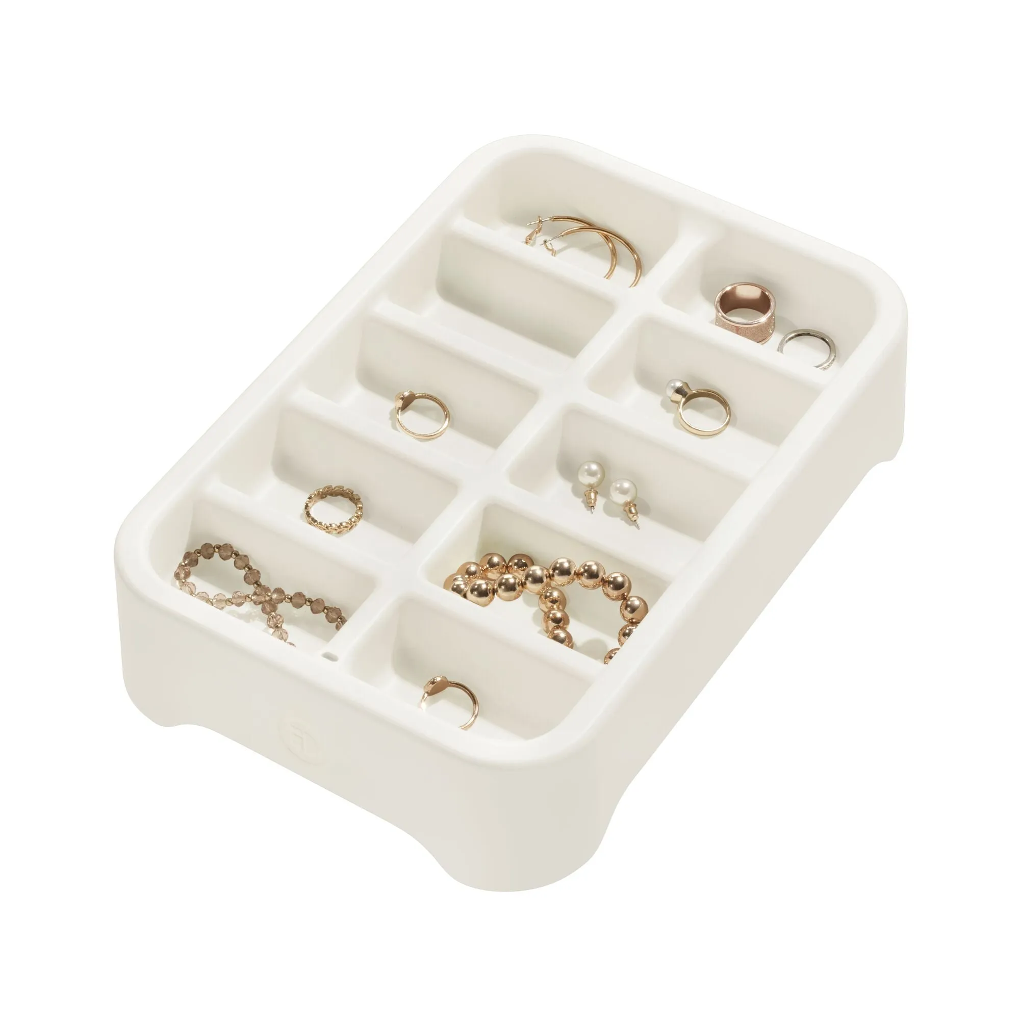 iDesign Eco BPA-Free Recycled Plastic Organizer Insert, Coconut