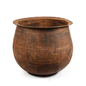 Iron Indian Water Pot For Planter