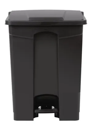 Jantex Kitchen Pedal Bin, Black, 65lt [CW723] (Order in item)