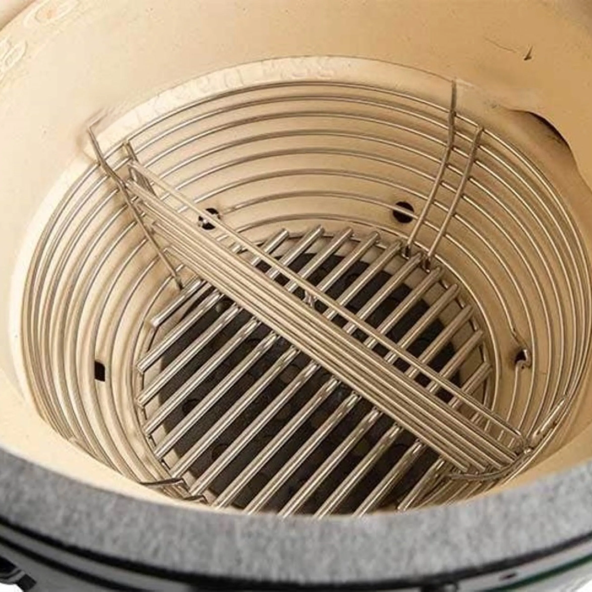 Kamado Ash Basket - Stainless Steel, Better Airflow & Temperature Control