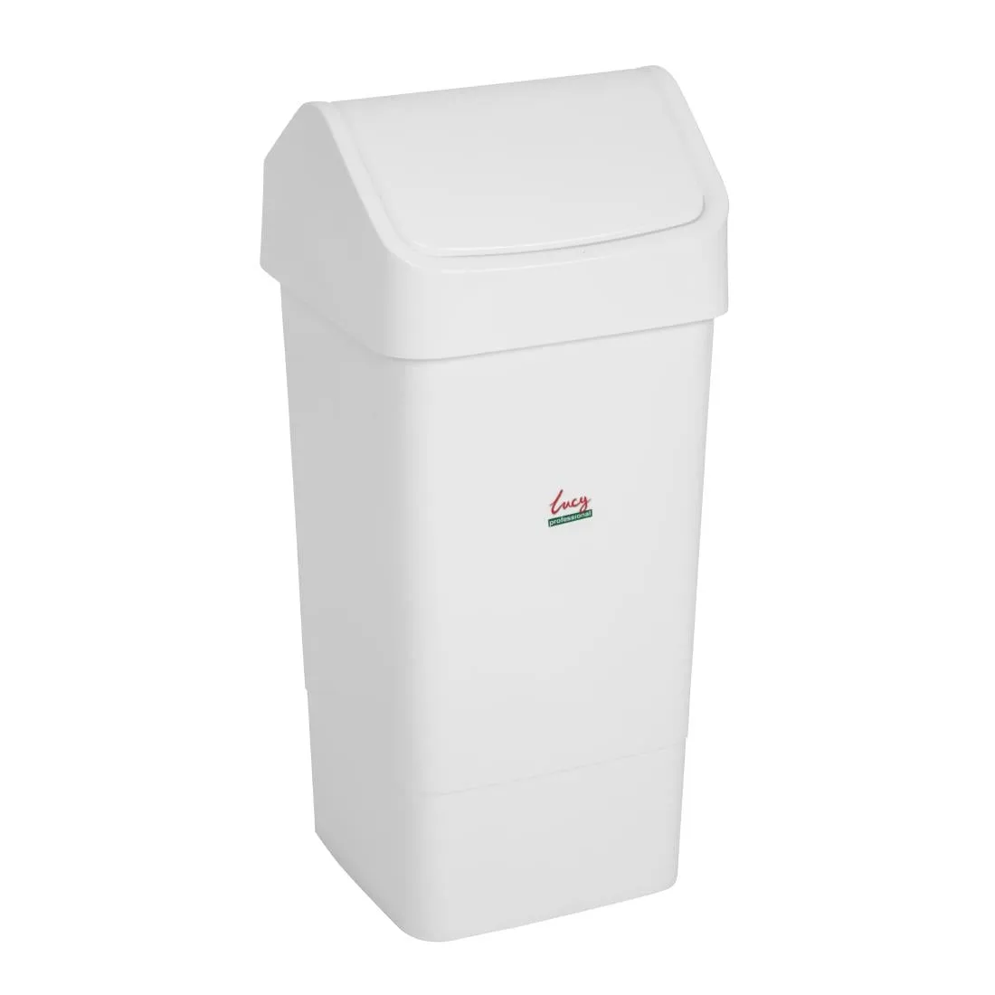 L570 SYR Polypropylene Swing Bin White 50Ltr