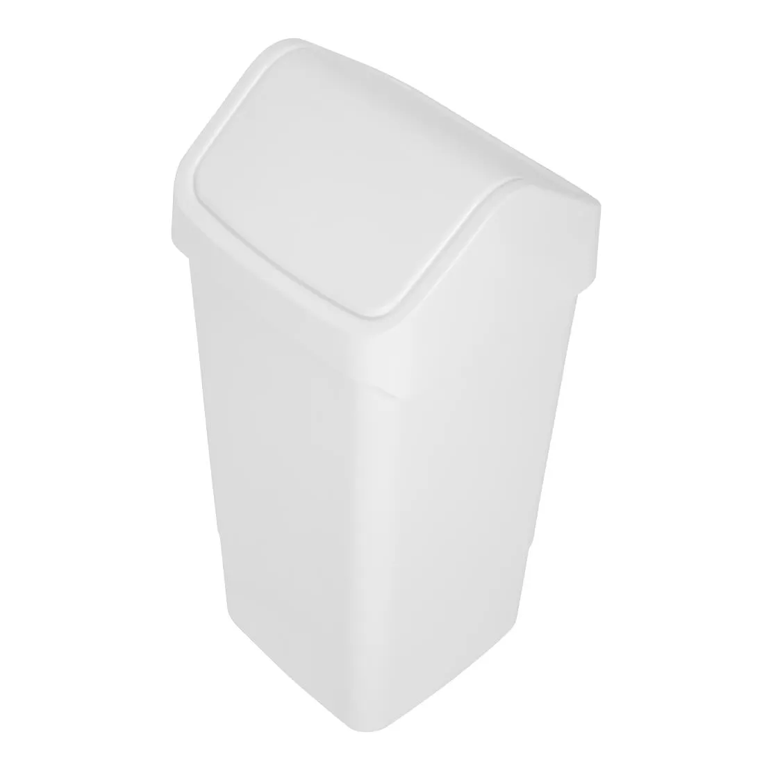 L570 SYR Polypropylene Swing Bin White 50Ltr