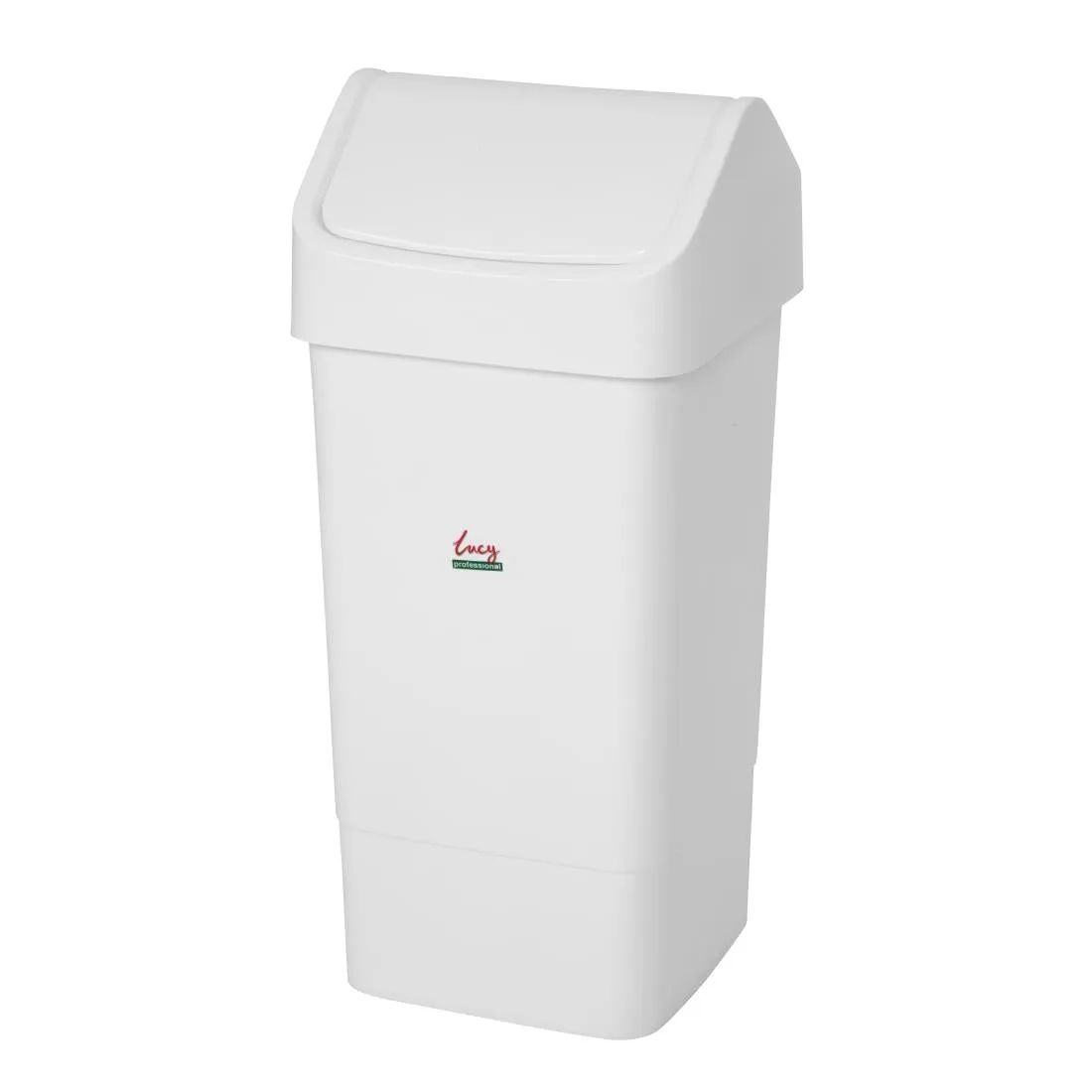 L570 SYR Polypropylene Swing Bin White 50Ltr