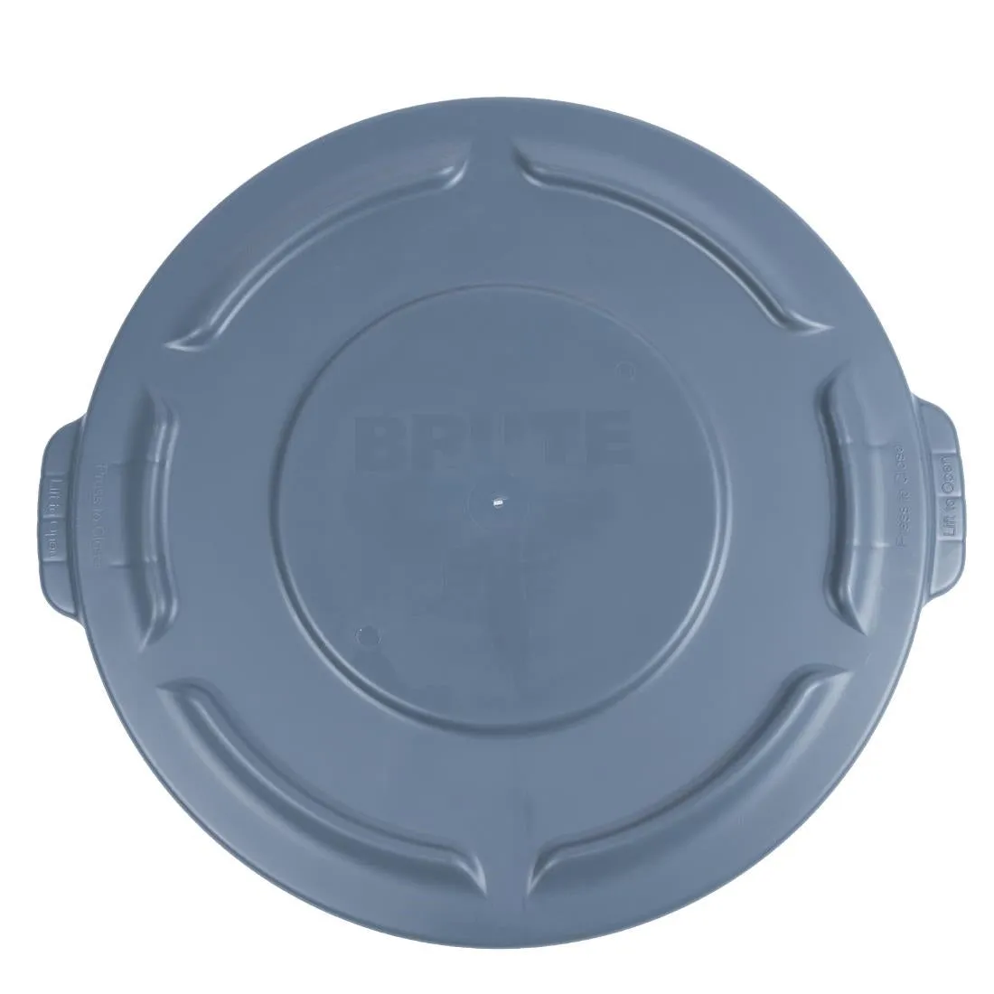 L643 Rubbermaid Brute Snap On Lid Grey 75.7Ltr