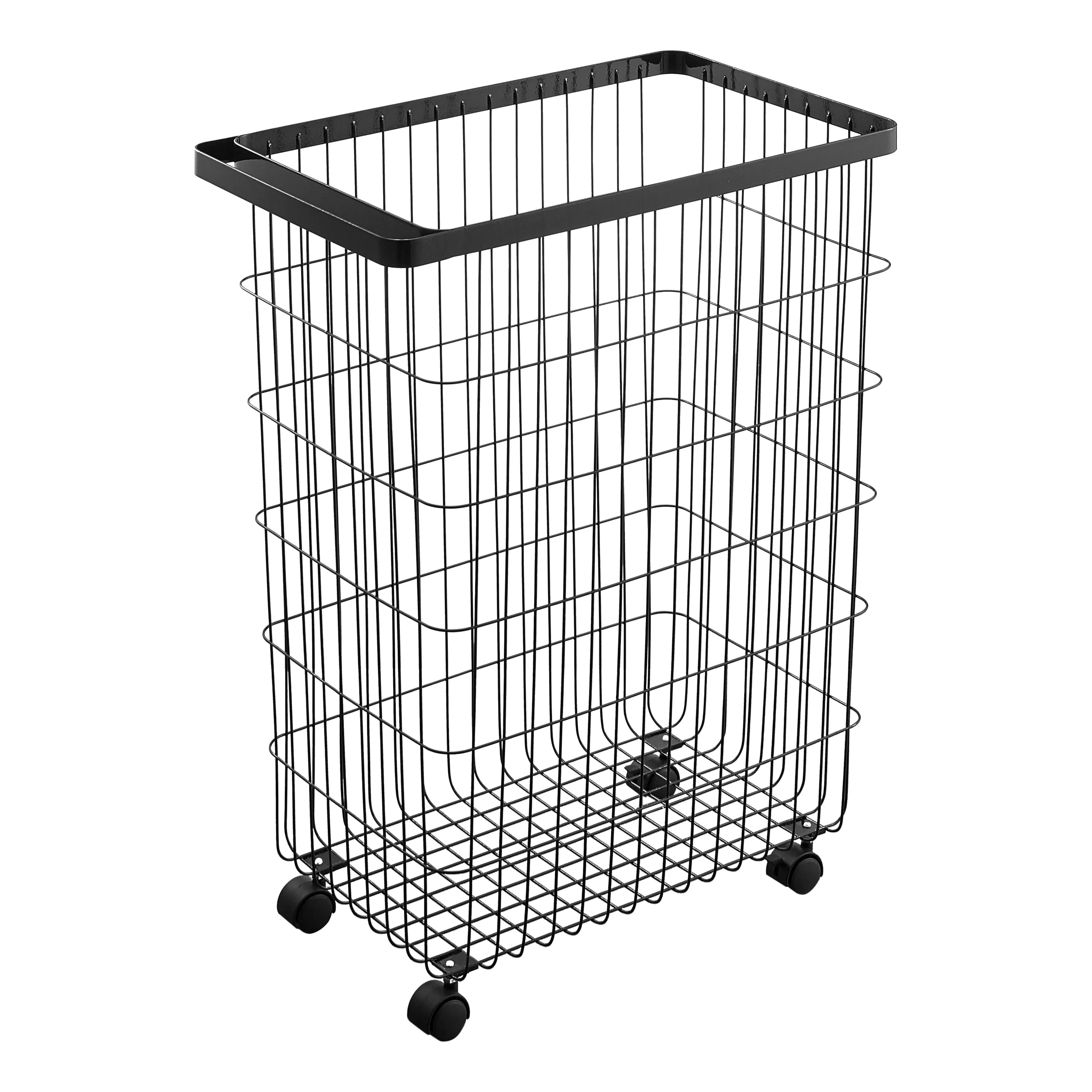 Laundry Basket with Casters