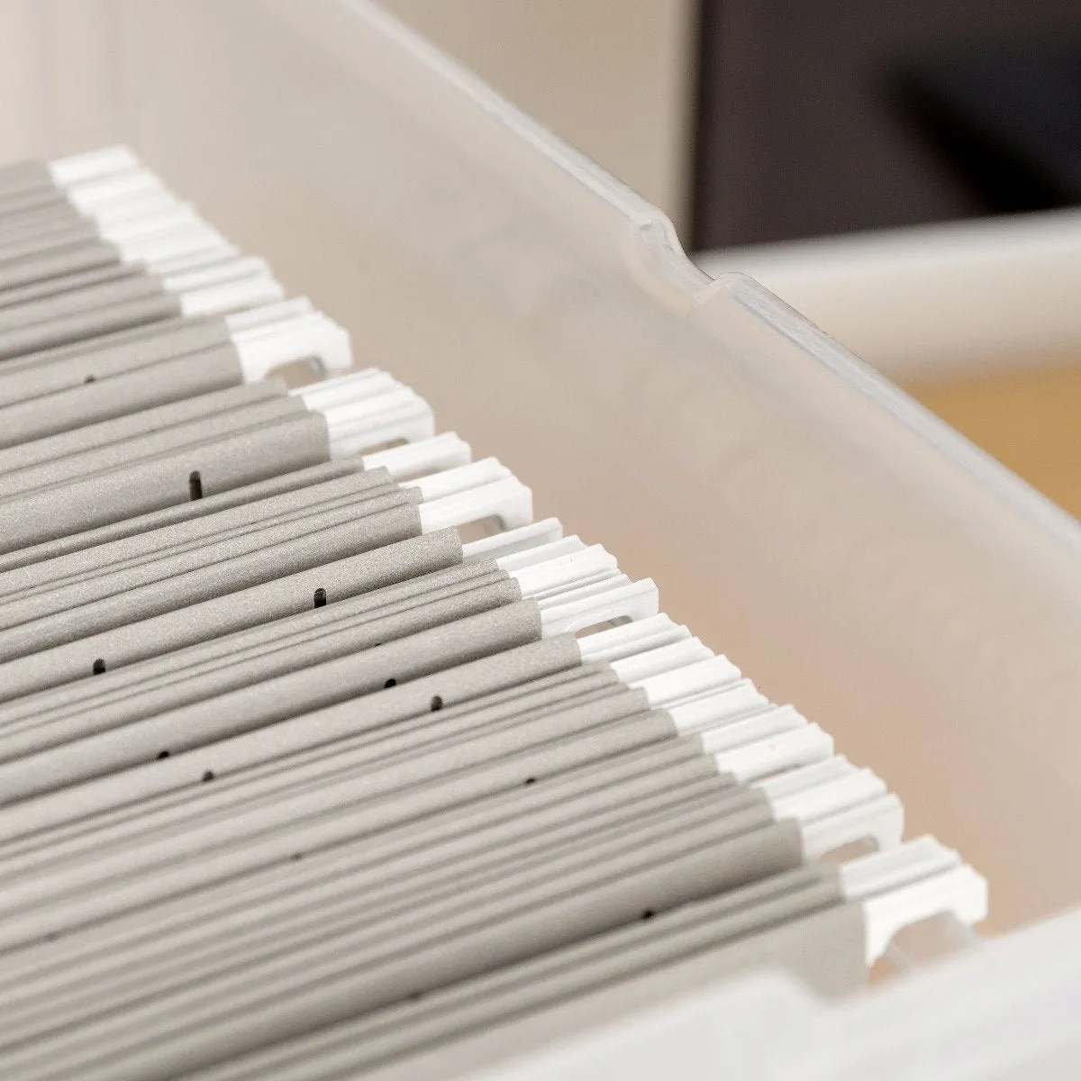 Letter Split-Lid File Box - 20 QT