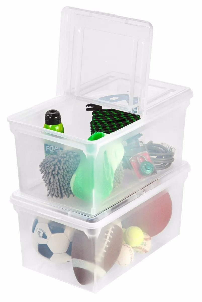 Letter Split-Lid File Box - 44 QT