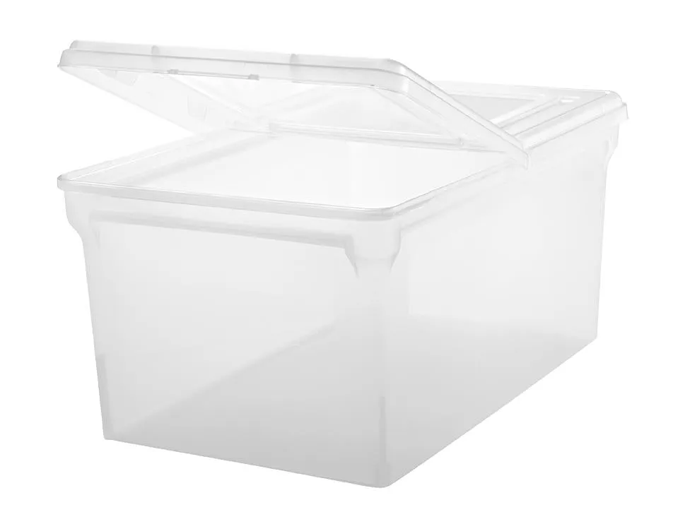 Letter Split-Lid File Box - 44 QT