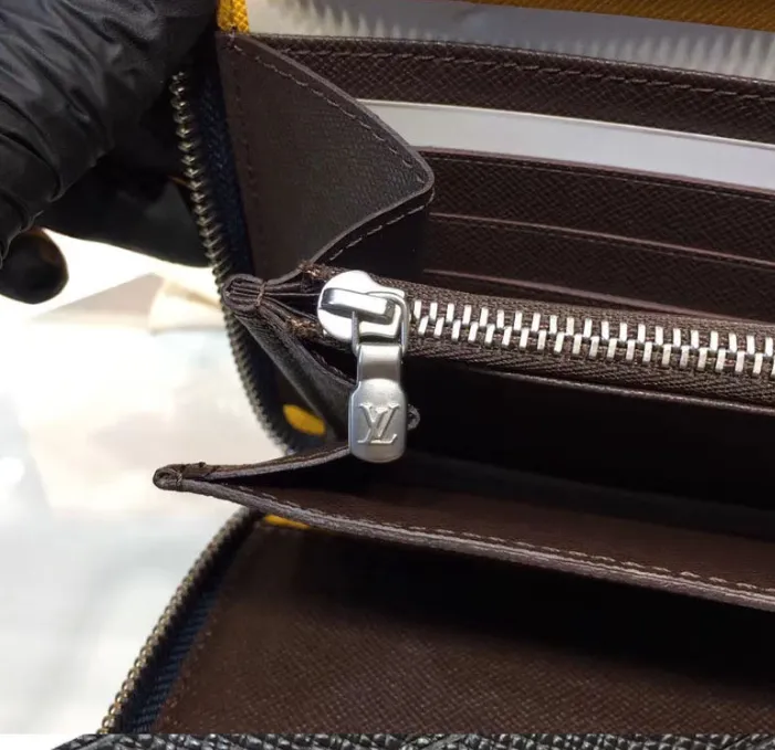 Louis Vuitton Zippy Organizer Epi Leather Blue and Gray