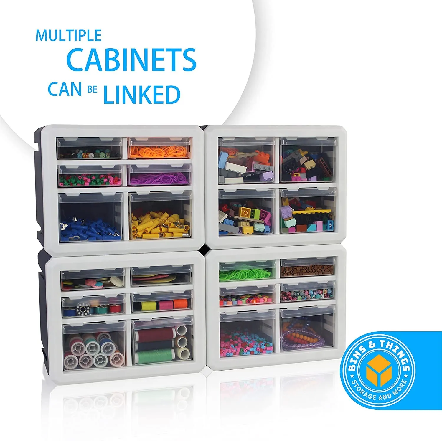 Mini Desk Craft Organizer 6 Small Ders With Removable Dividers Arts