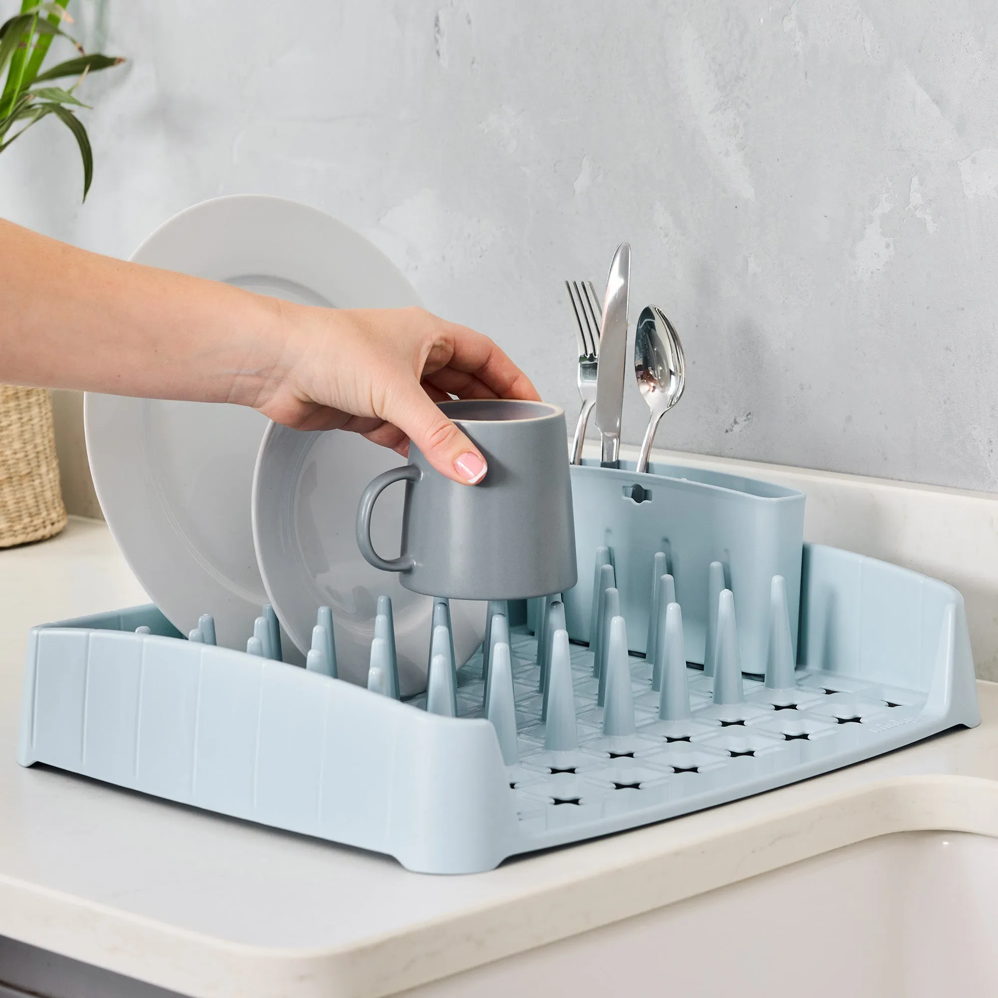 Minky Dish Rack and Cutlery Sorter