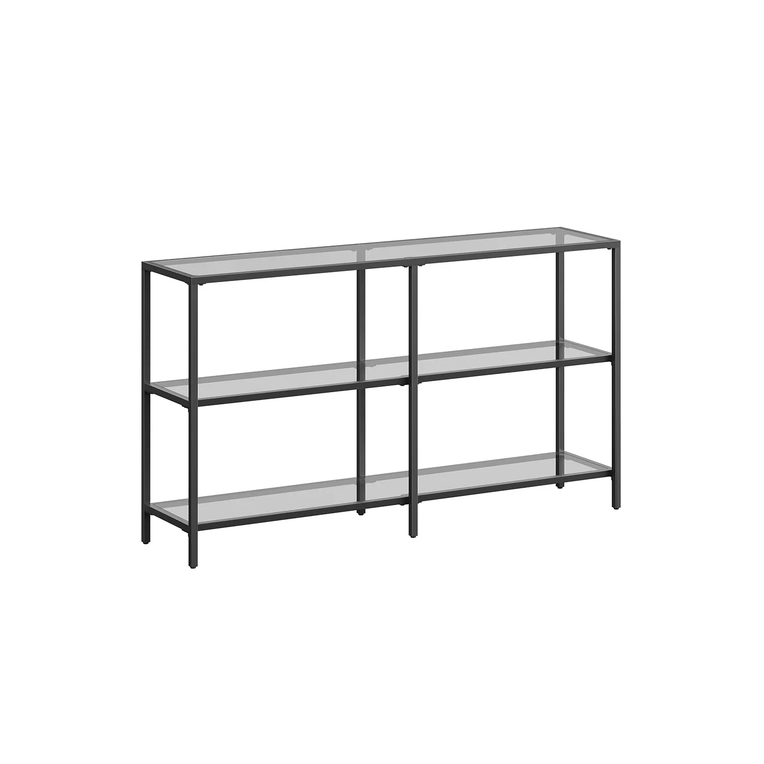 Modern Design Golden Glass Console Sofa Table