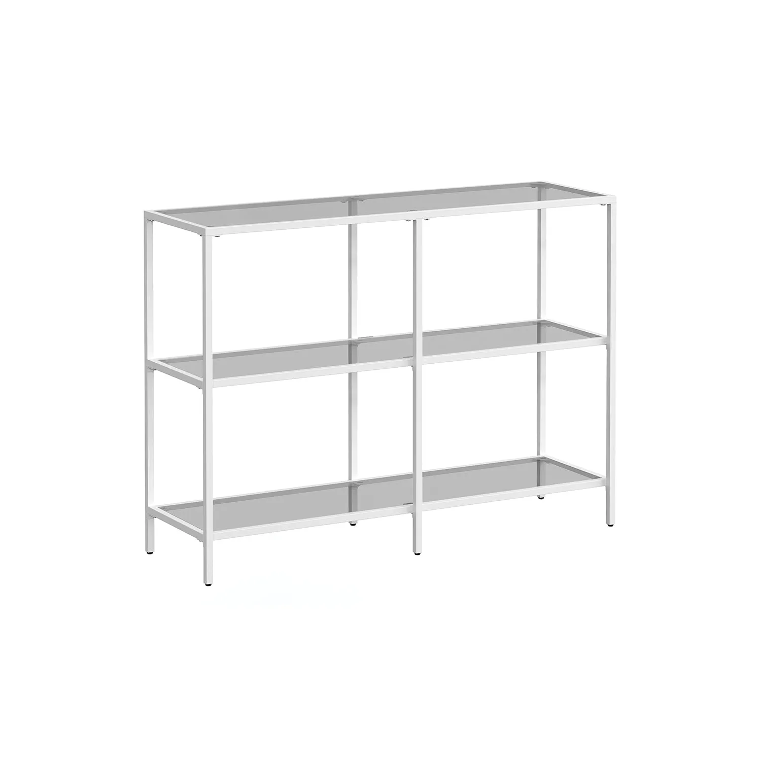 Modern Design Golden Glass Console Sofa Table