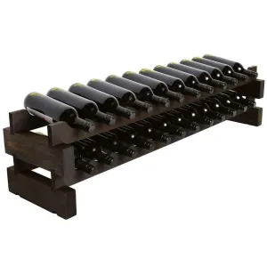 Modularack 24 Bottle Stackable Wine Rack Matte Stain