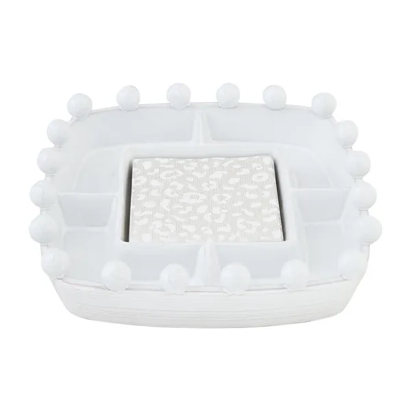 Mud Pie Beaded Divided Tray Set
