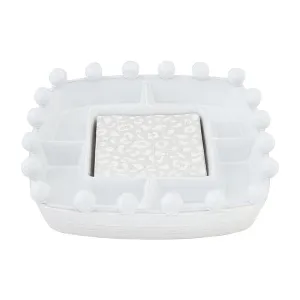 Mud Pie Beaded Divided Tray Set