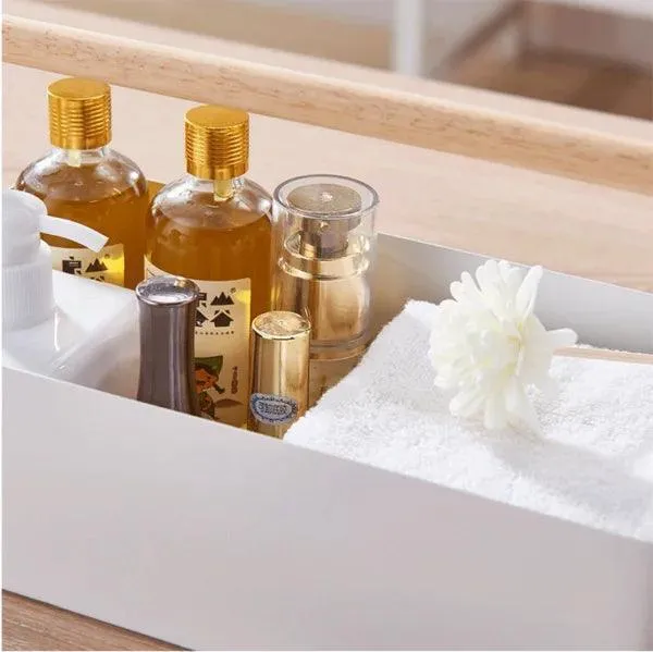 Multi-Purpose Storage Caddy Bins for Home | Countertops Baskets Rack
