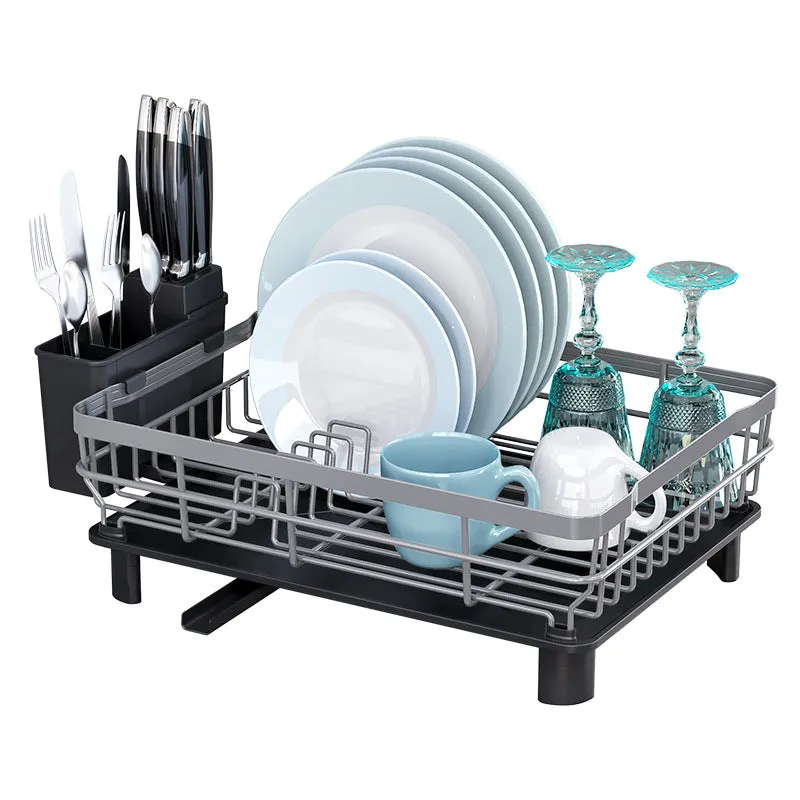 Multifunctional Kitchen Drying Rack With Cup Holder