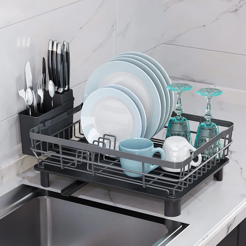 Multifunctional Kitchen Drying Rack With Cup Holder