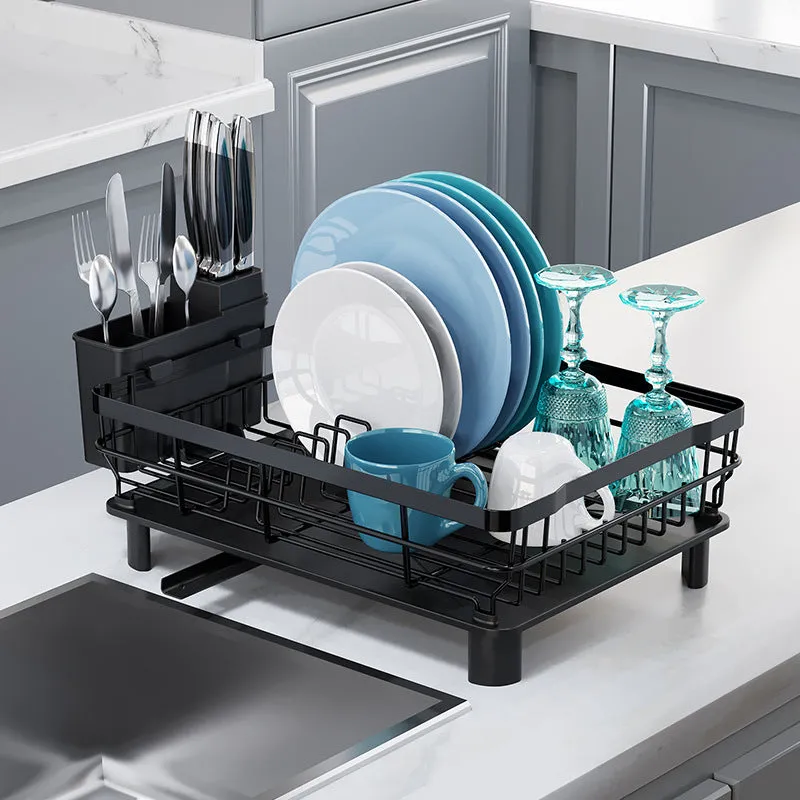 Multifunctional Kitchen Drying Rack With Cup Holder