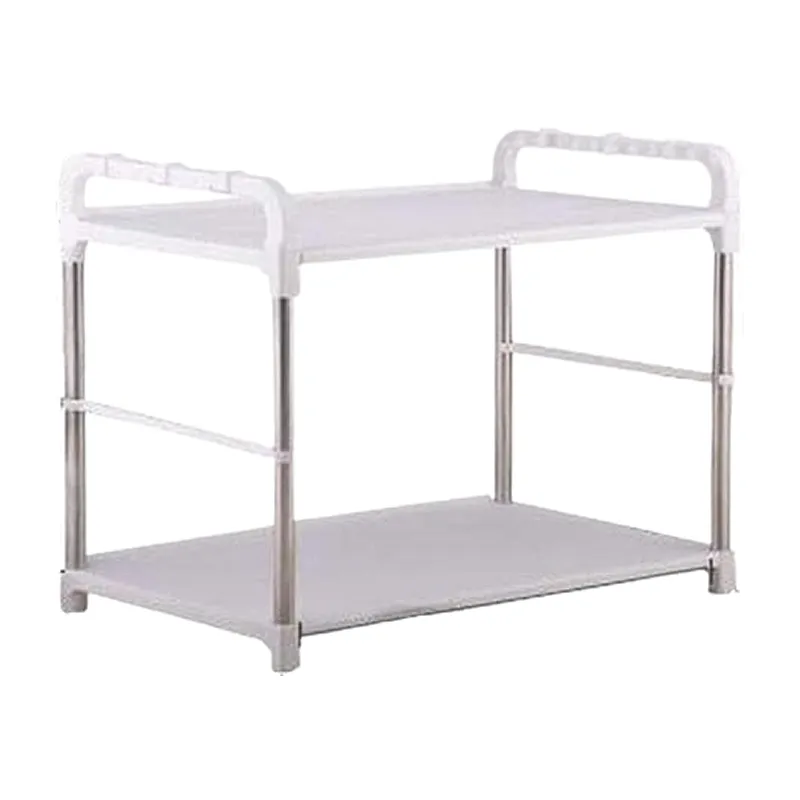 Multifunctional Stable Double Layer Kitchen Shelf MIC-RACK